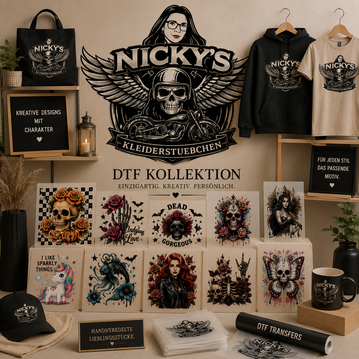 Nicky's DTF Kollektion