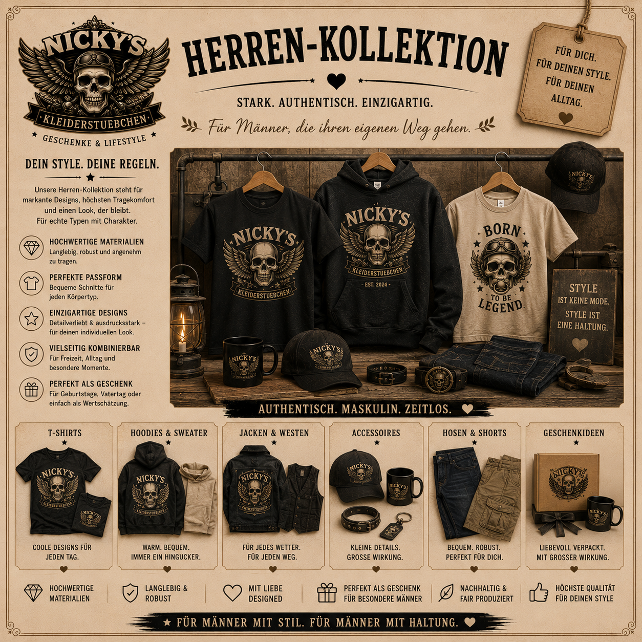 Herren Fashion