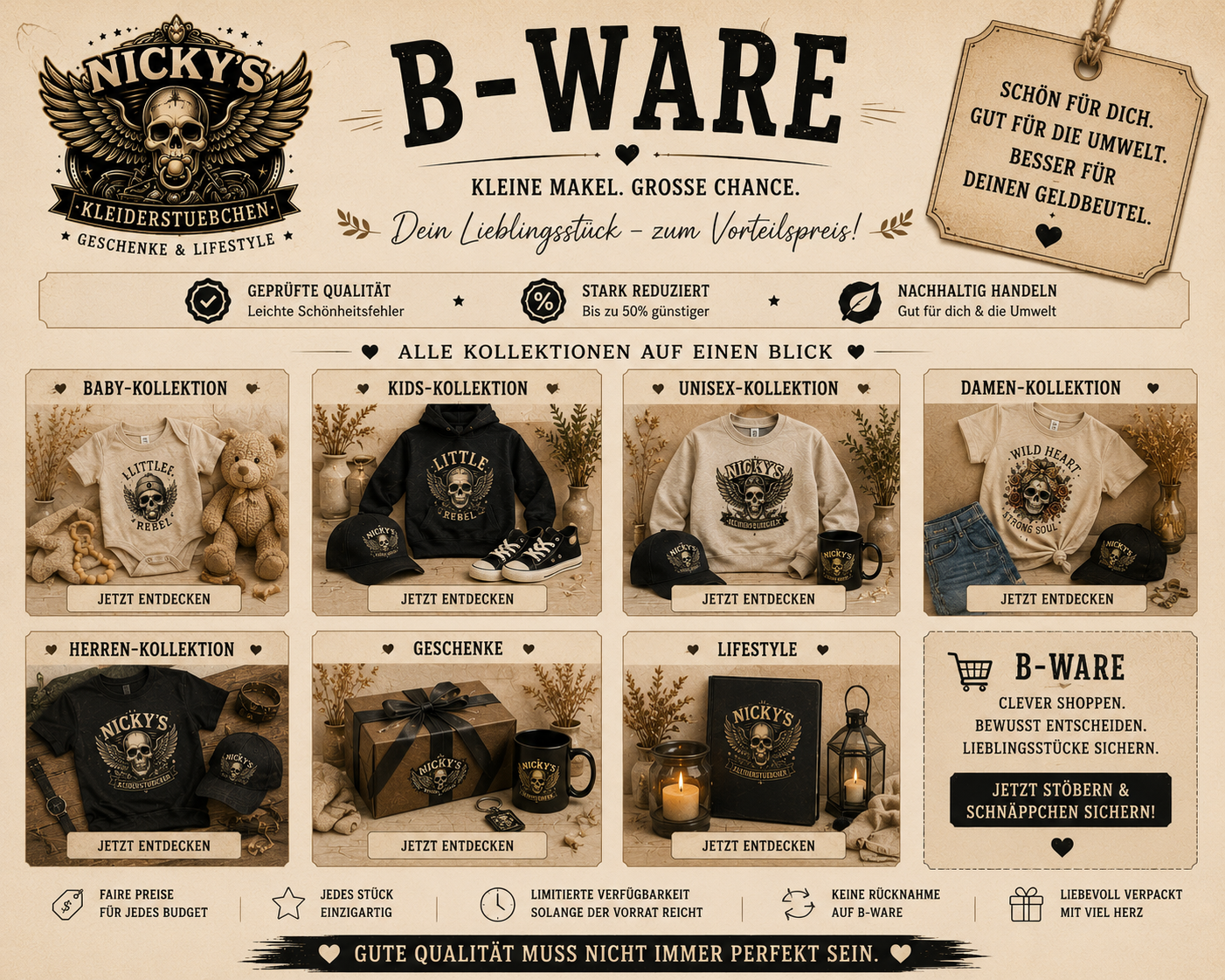B-Ware Kollektion