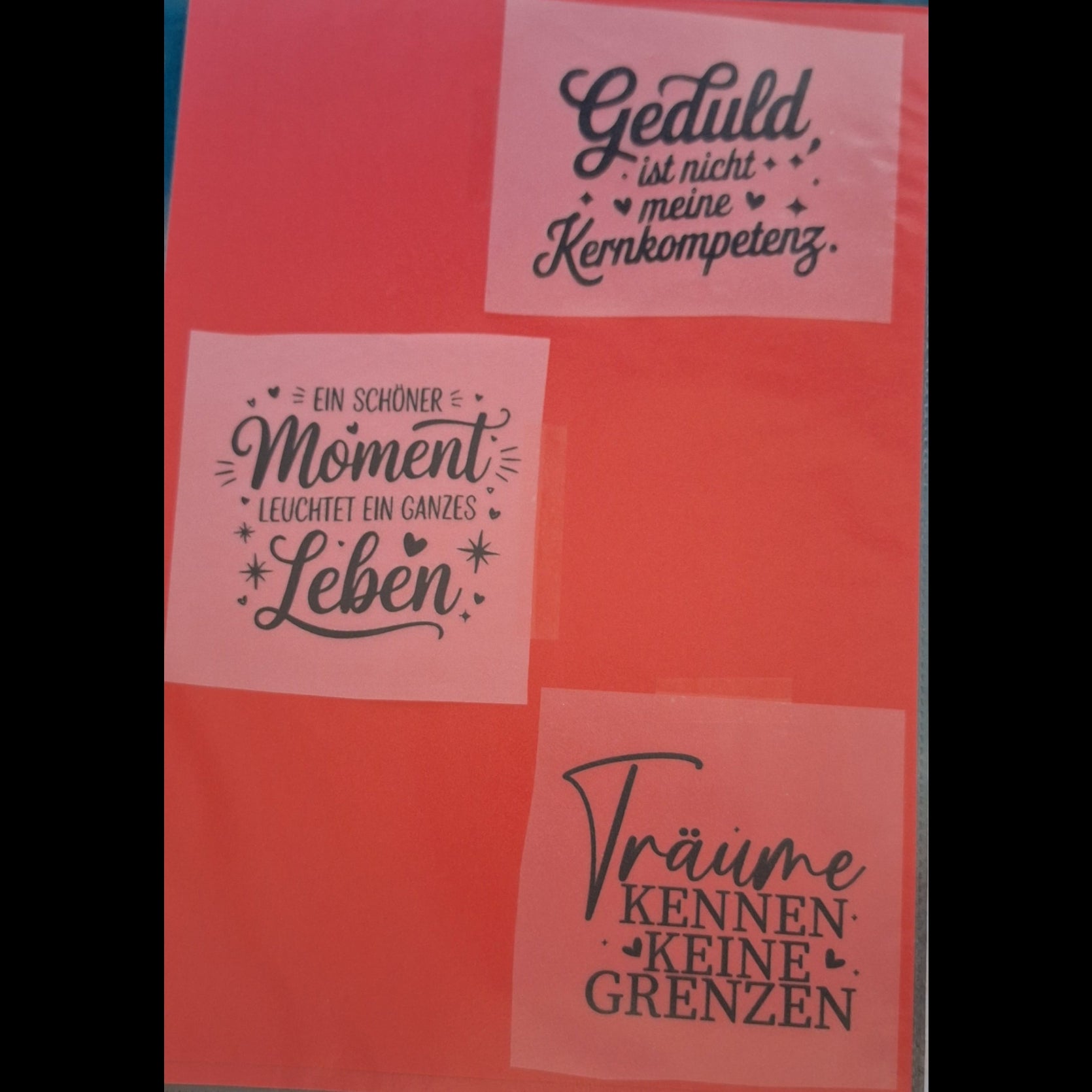 Bügel-Sprüche – freche Sprüche für Textilien
