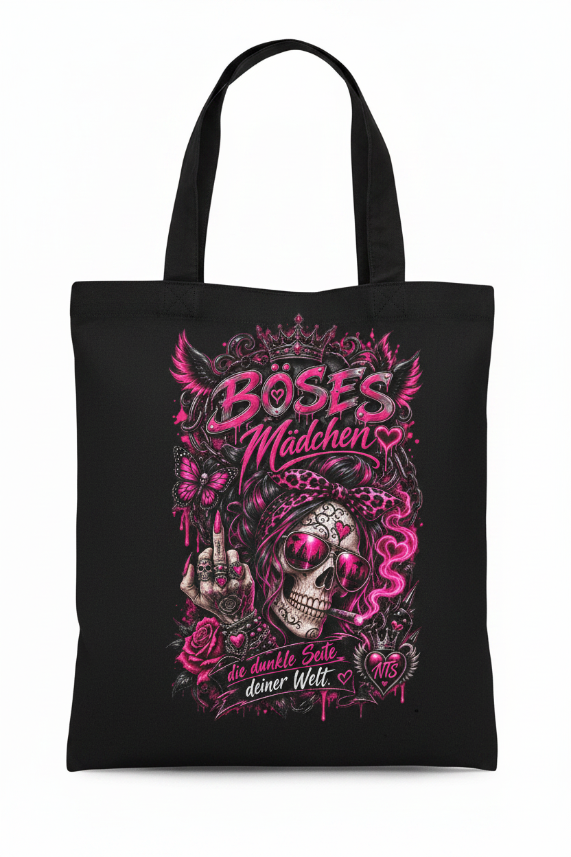 Böses Mädchen Tasche