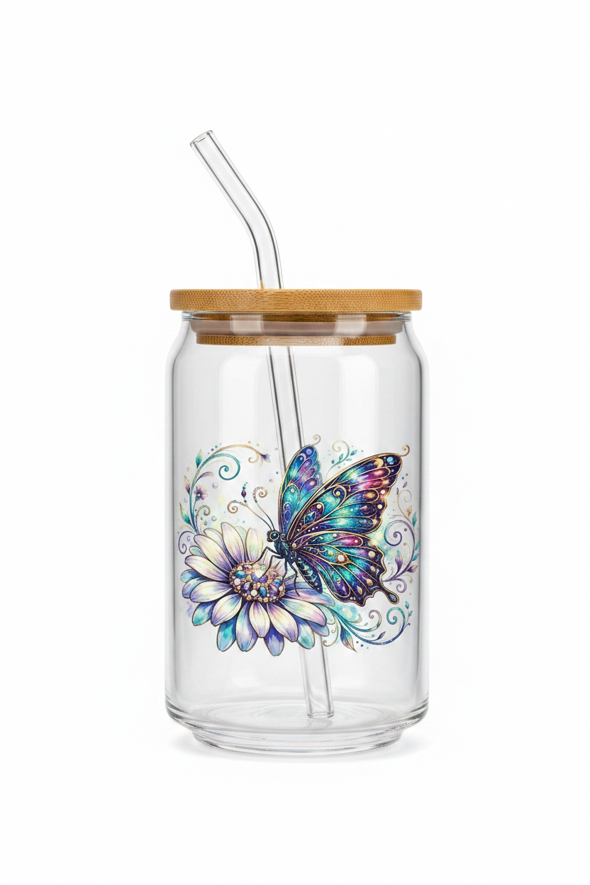Glas-Becher Mockup