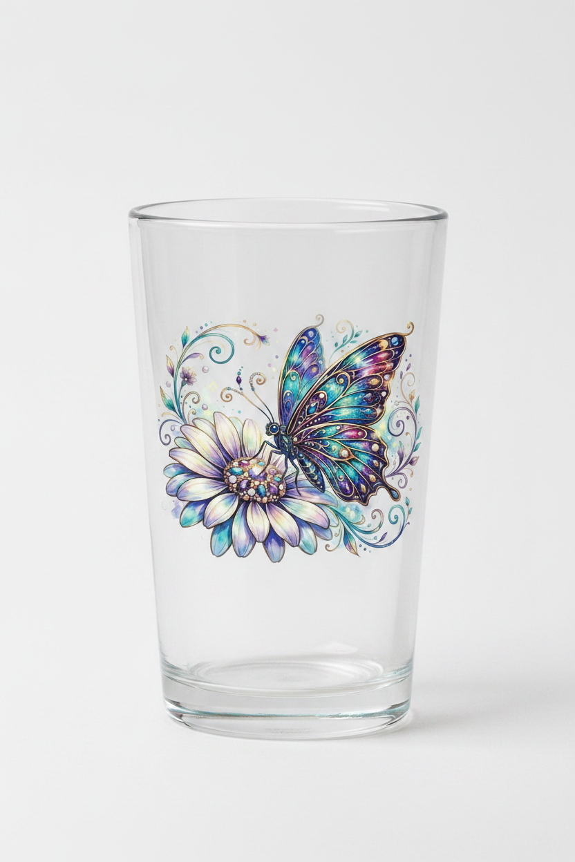 Glas-Becher Mockup