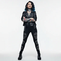 Leggings Lisa Glitzer Skull – Damen Outfit