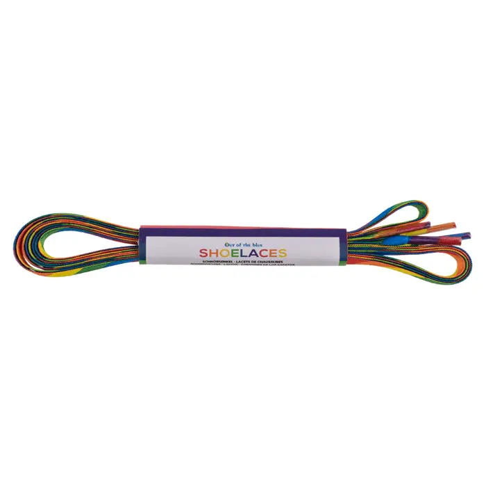Schnürsenkel Pride Regenbogen 140 cm 2er-Set