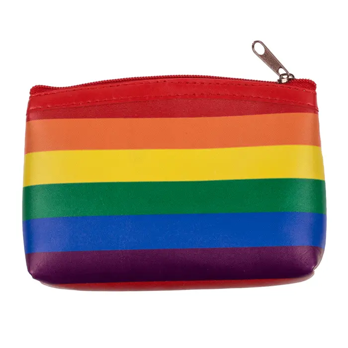 Geldbörse Pride Regenbogen ca. 13 x 9 cm