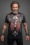 Eric Skull Shirt – Herrenansicht mit Skull-Motiv und Strass