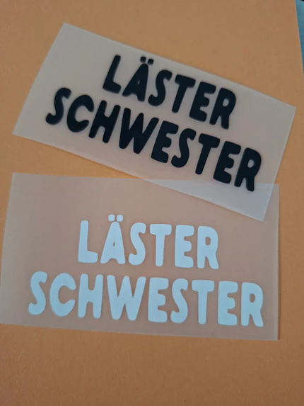 Spruch 20: Läster Schwester