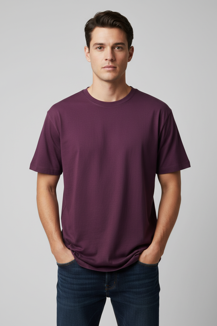 Lila T-Shirt Mockup