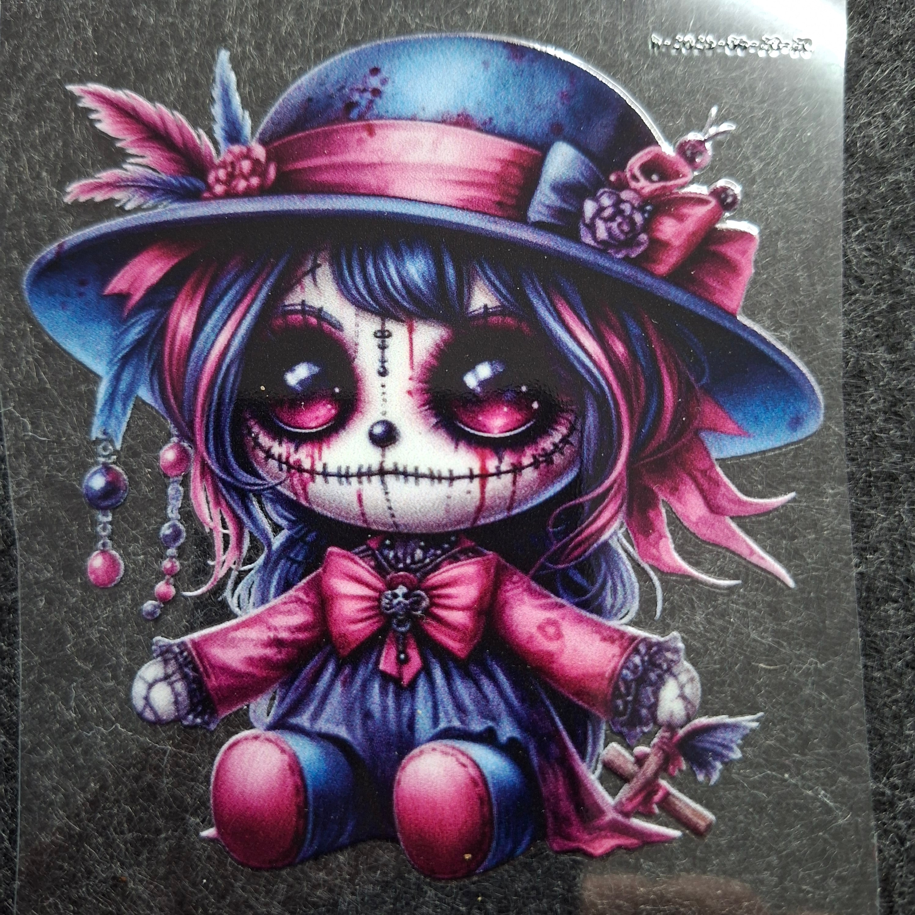 UV DTF Sticker - Kollektion 04 | Sticker Folien 9-10 cm