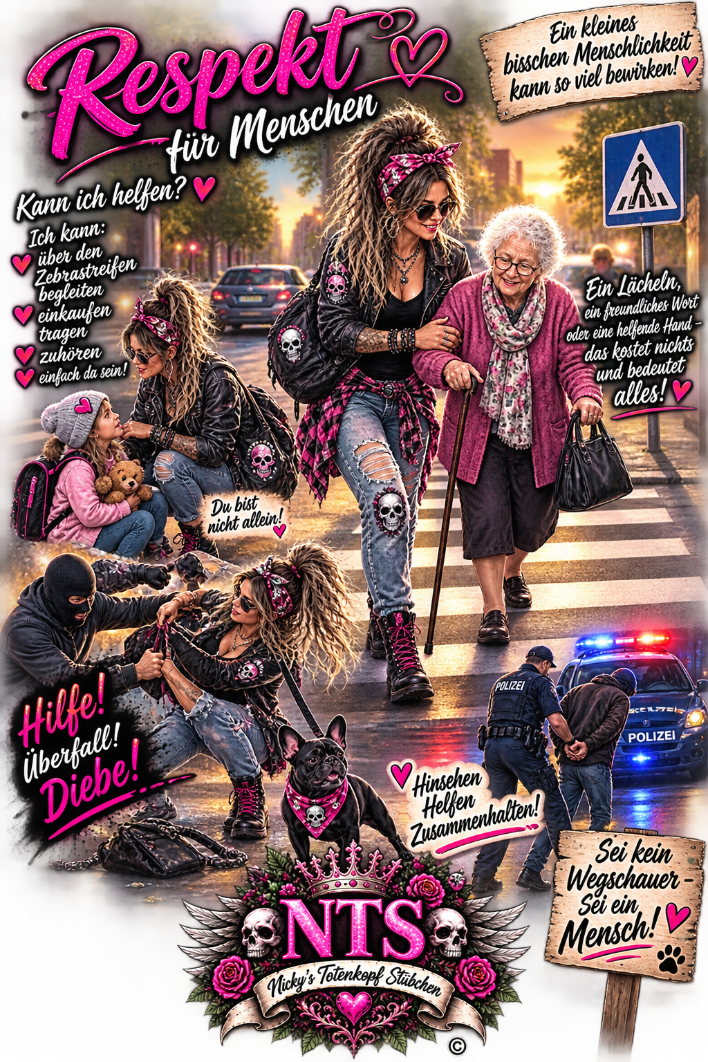 Bügelbild  in allen Größen