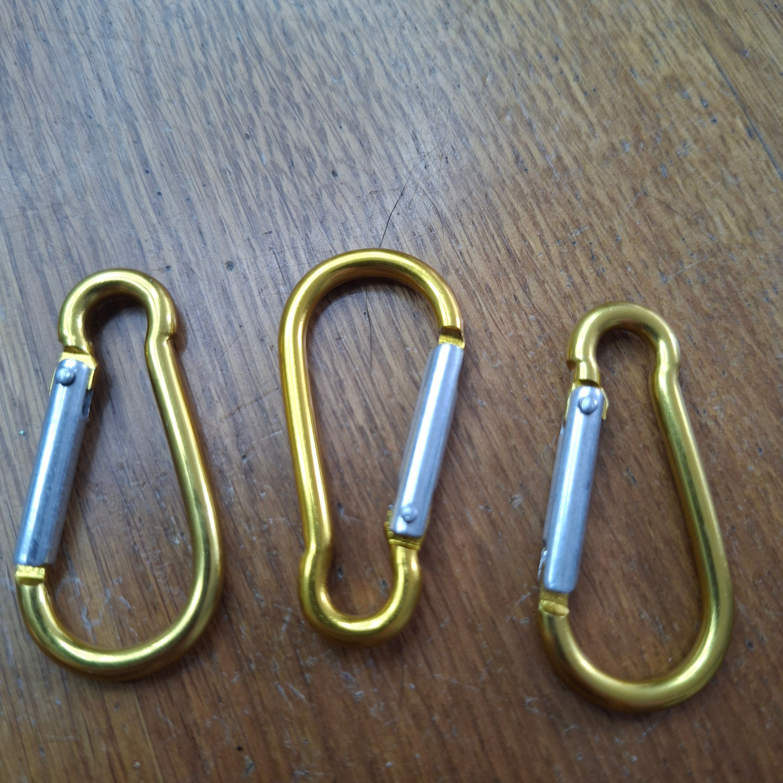 Karabinerhaken bunt – Anhänger-Rohling (4,5 cm)