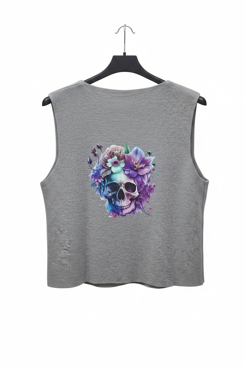 Elegante Westen Diana – Unikate mit Totenkopf Motiven
