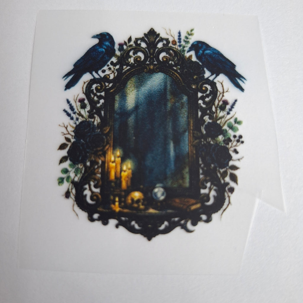 Raben am mystischen Portal – BB-0069 Bügelbild