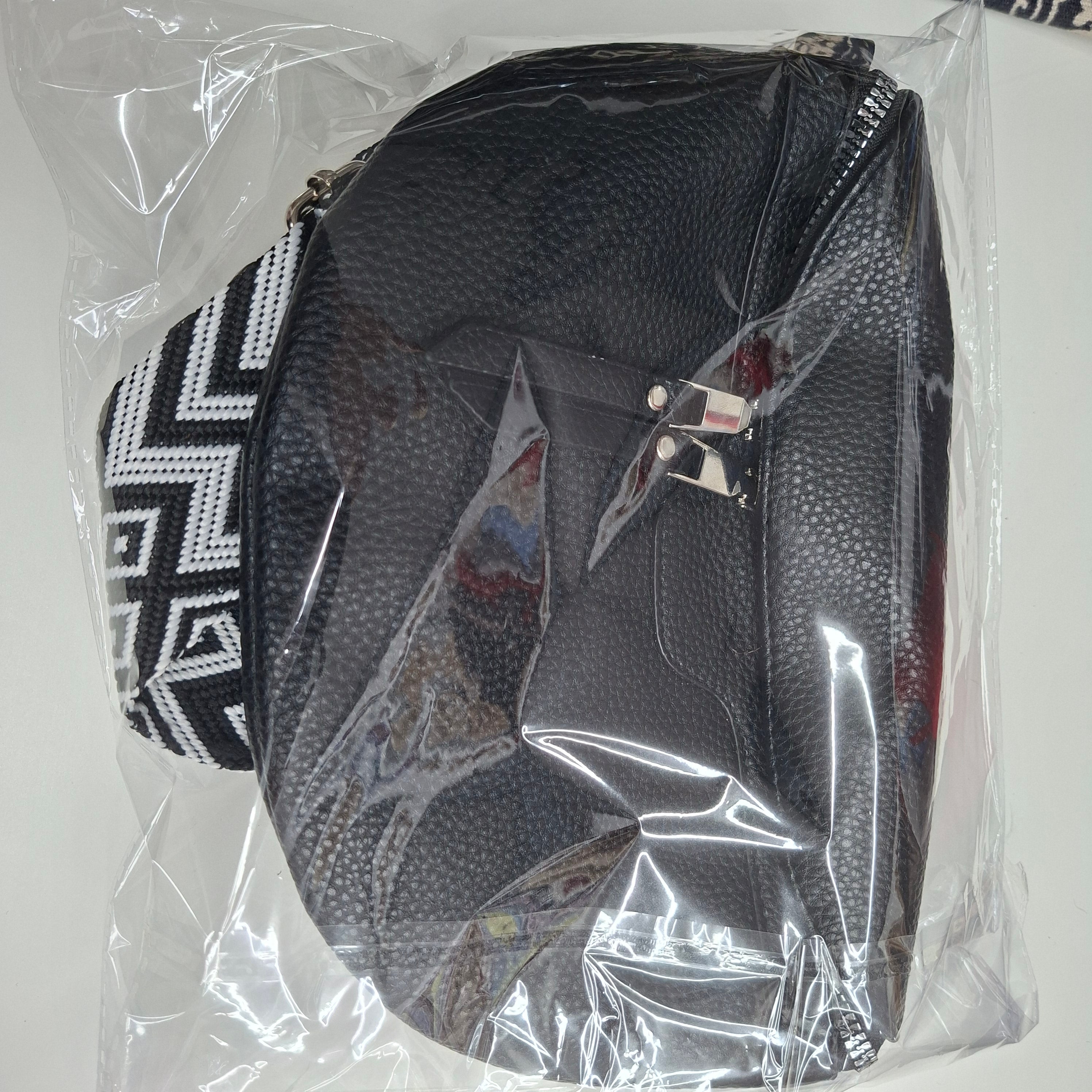 Bauchtasche Natur mit Mustergurt – FO11