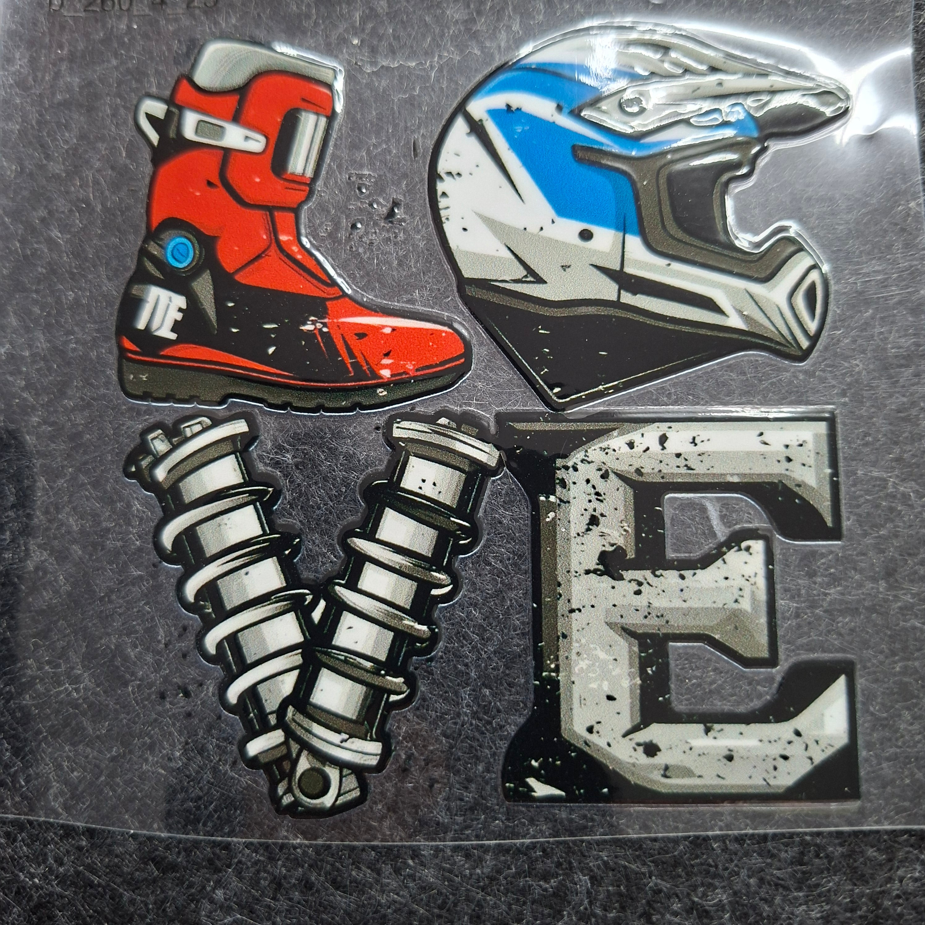 UV DTF Sticker - Kollektion 03. Folien 7-8,5 cm