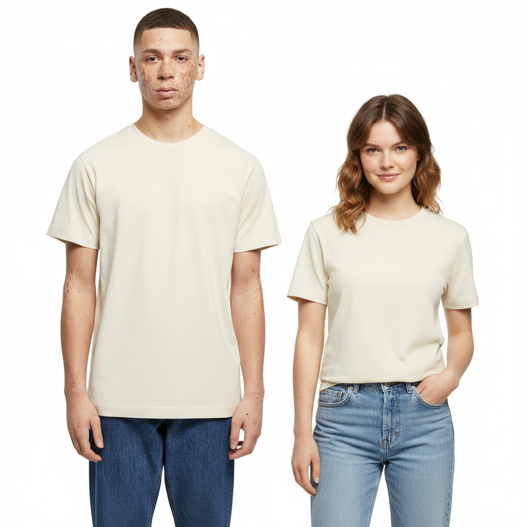 Unisex T-Shirt Sand – Damen und Herren